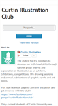 Mobile Screenshot of curtinillustrationclub.com